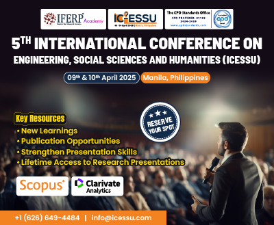 5th International Conference on Engineering, Social-Sciences and Humanities